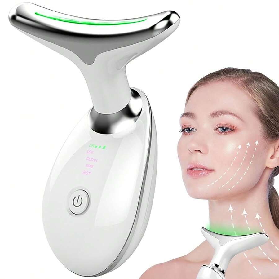 Professional LED Micro-Current Massager – Anti-Wrinkle & Skin Tightening Device for Face & Neck