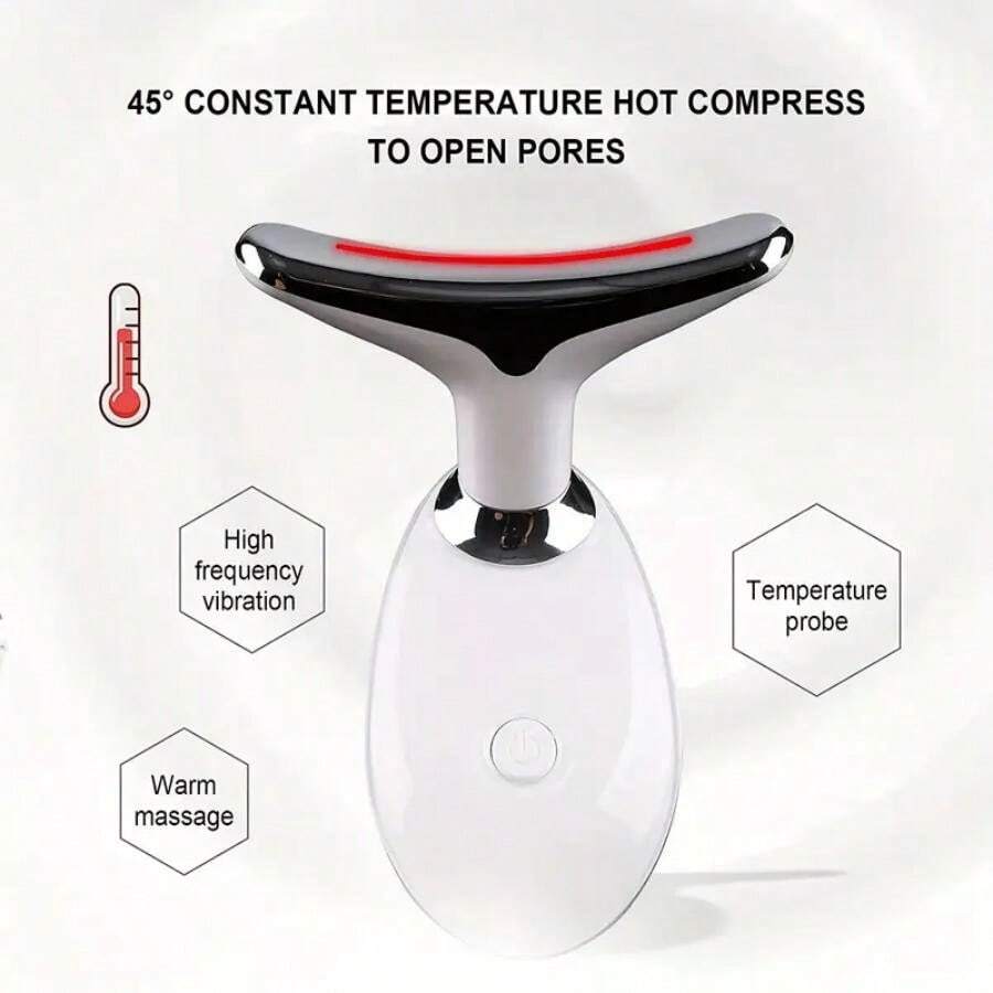 Professional LED Micro-Current Massager – Anti-Wrinkle & Skin Tightening Device for Face & Neck