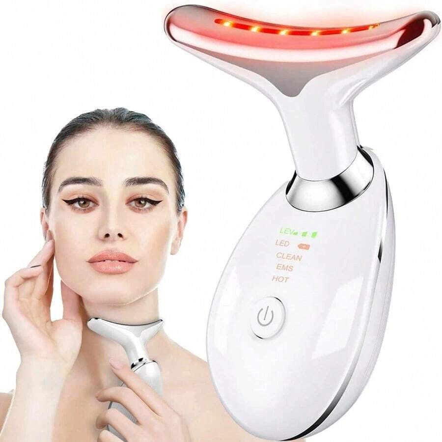 Professional LED Micro-Current Massager – Anti-Wrinkle & Skin Tightening Device for Face & Neck