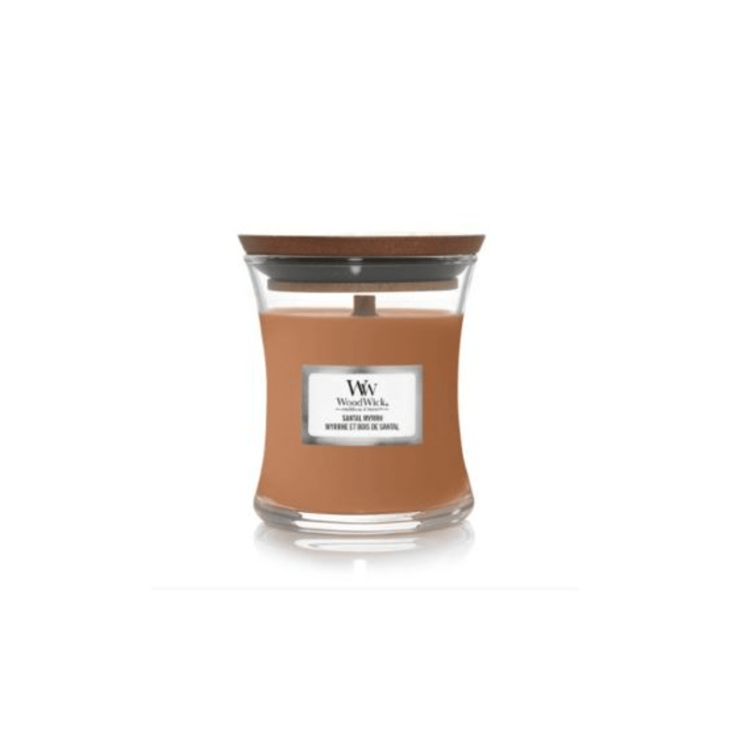 Woodwick Santal Myrrh Mini Hourglass Candle - Swanery