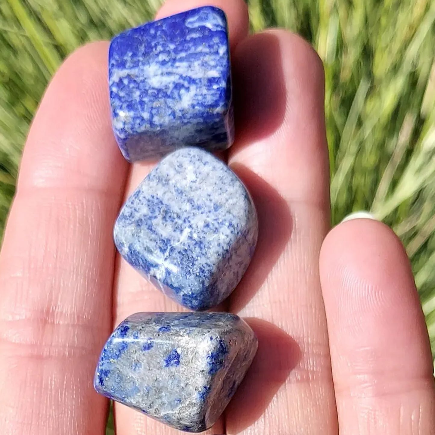 Lapis Lazuli Tumbled Stone (A Grade) – Unlock Wisdom, Truth & Inner Power