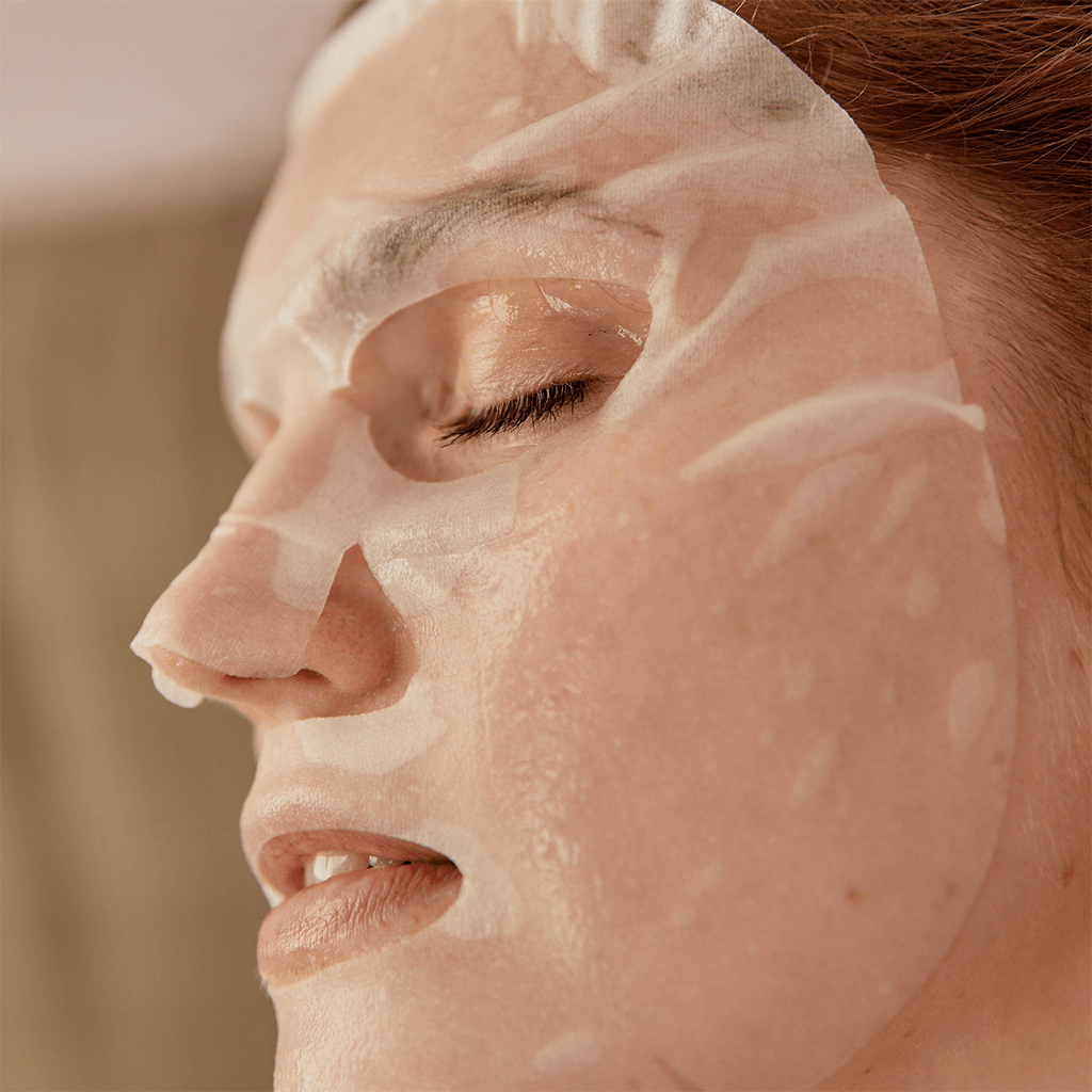 BeautyPro Cica + Niacinamide Blemish Control Chia Seed Facial Sheet Mask (22ml) - Swanery
