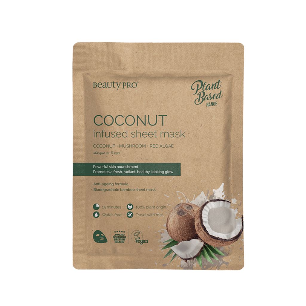 BeautyPro Coconut-infused Facial Sheet Mask (22ml) - Swanery