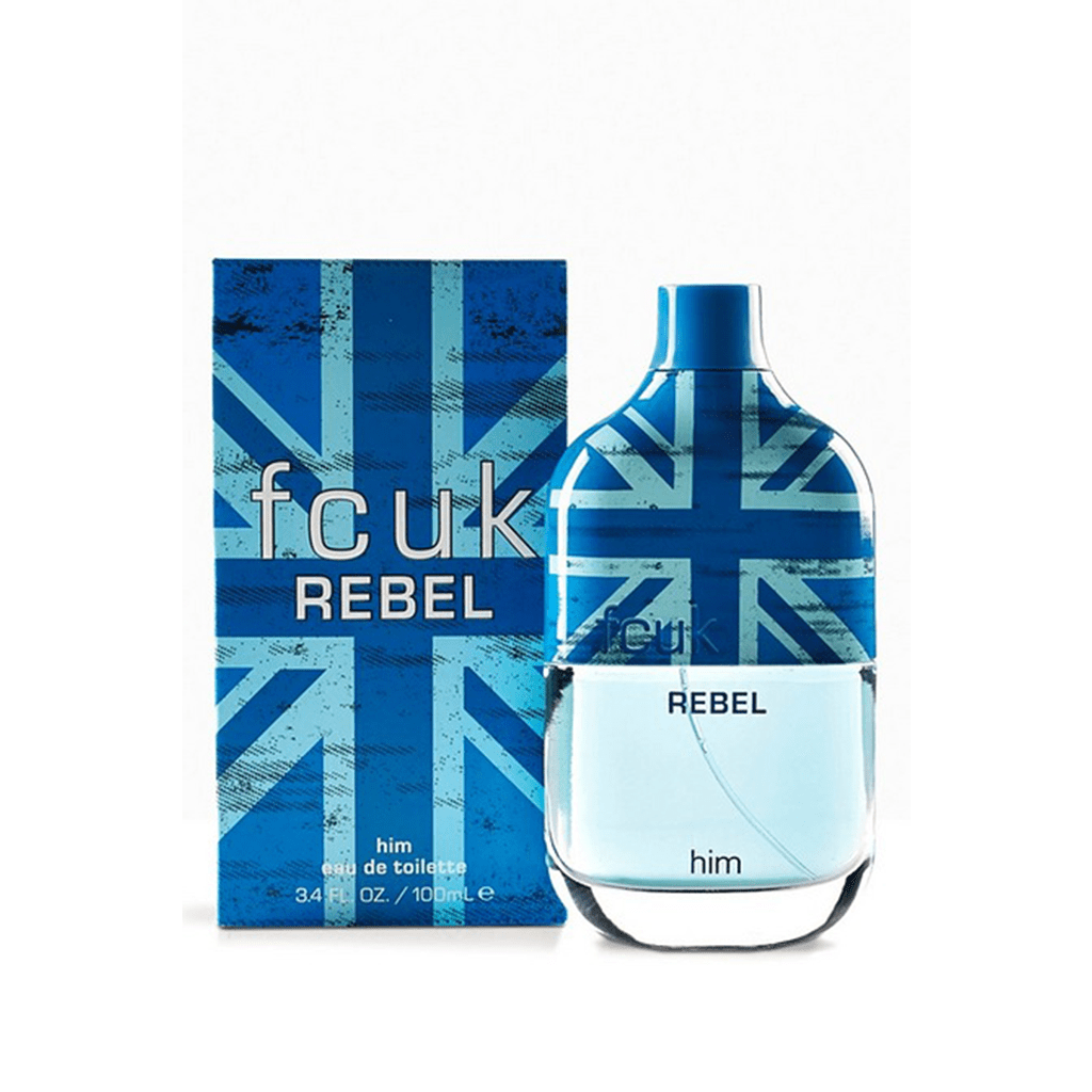 French Connection FCUK Rebel Him Eau de Toilette Men's Aftershave Spray (100ml) - Swanery