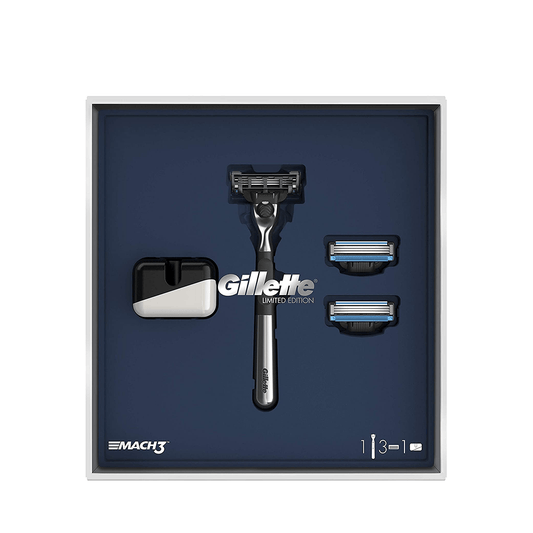 Gillette Mach 3 Limited Edition 2 Piece Gift Set - Swanery