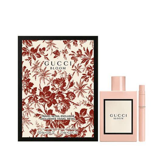 Gucci Bloom Eau de Parfum Women's Gift Set Spray (100ml) with 10ml Pen Spray - Swanery