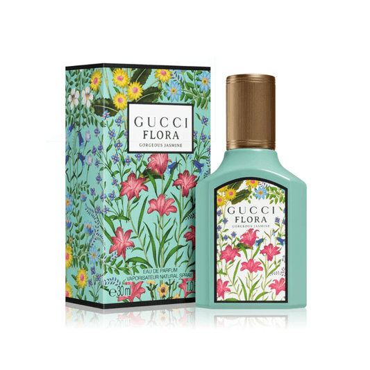 Gucci Flora Gorgeous Jasmine Eau de Parfum Women's Perfume Spray (30ml, 50ml, 100ml) - Swanery