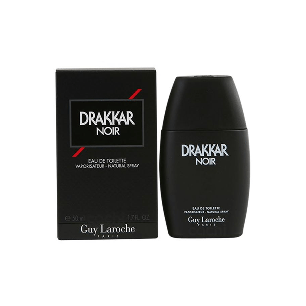 Guy Laroche Drakkar Noir Eau de Toilette Men's Aftershave Spray (50ml, 100ml) - Swanery