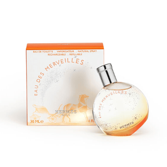 Hermes Eau Des Merveilles Eau de Toilette Women's Perfume Spray (30ml, 50ml, 100ml) - Swanery