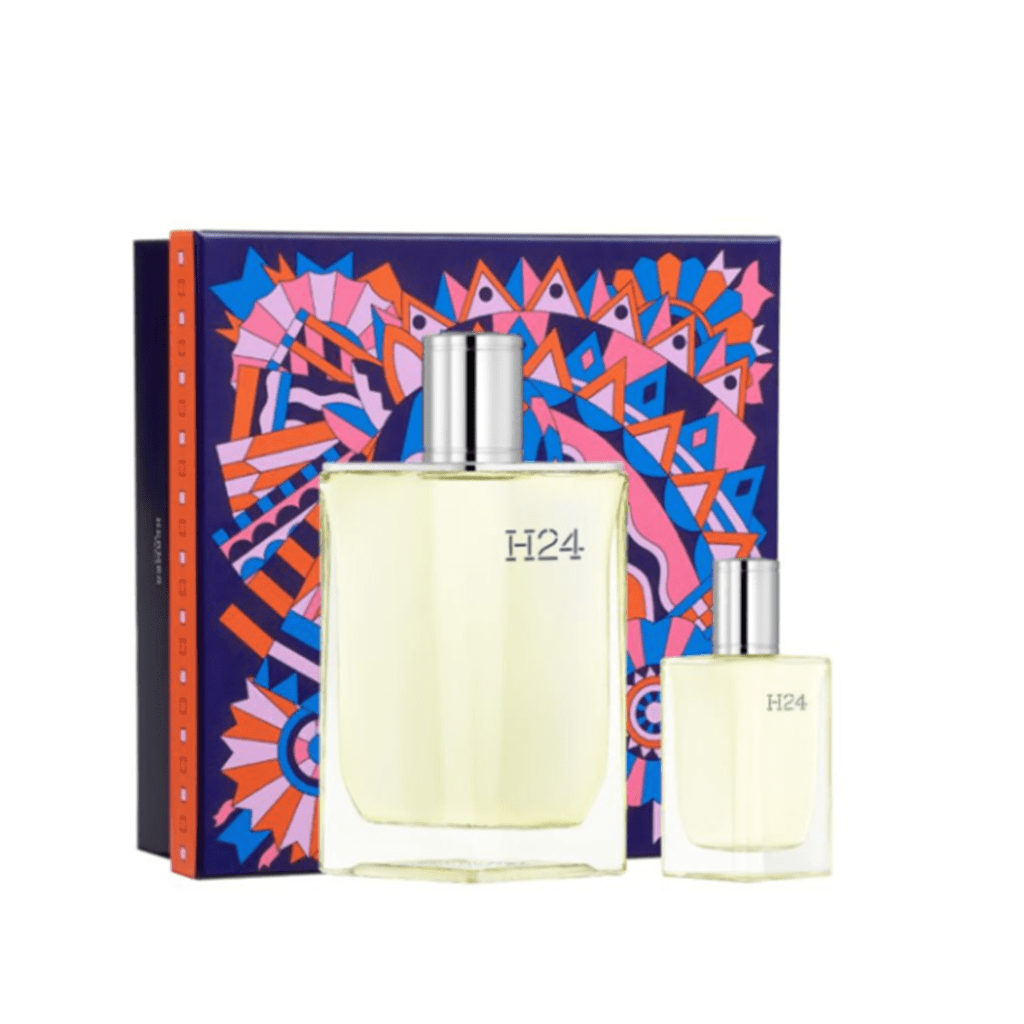 Hermes H24 Eau de Toilette Men's Aftershave Gift Set Spray (100ml) with 12.5ml EDT - Swanery