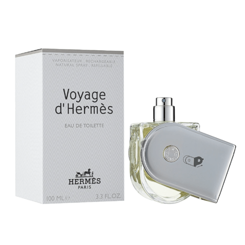 Hermes Voyage D'Hermes Eau De Toilette Unisex Fragrance Spray - Refillable (100ml) - Swanery