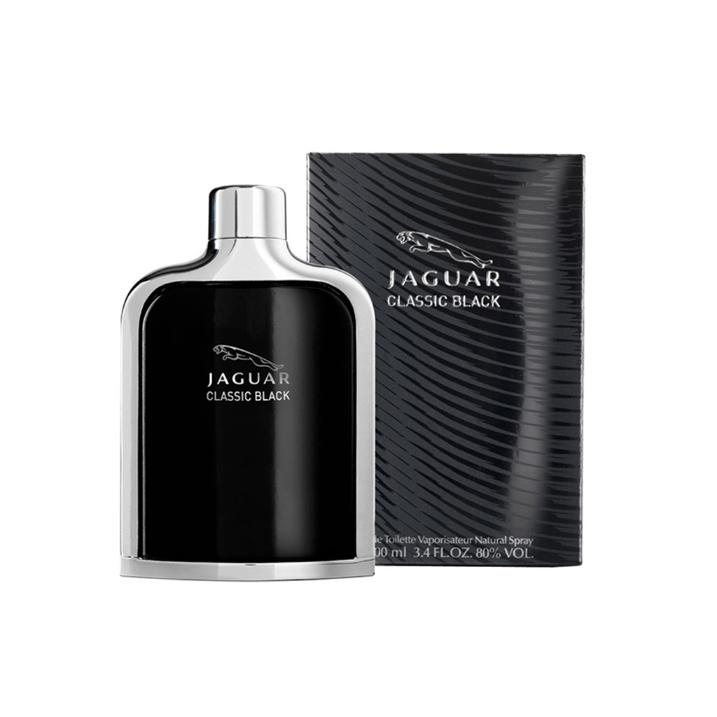 Jaguar Classic Black Eau de Toilette Men's Aftershave Spray (100ml) - Swanery