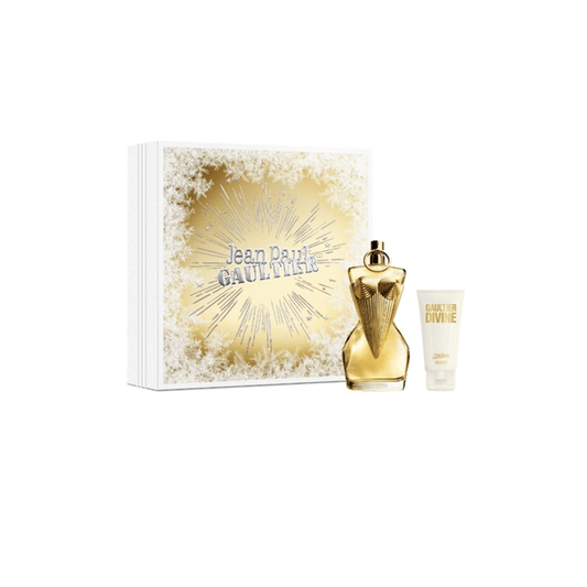 Jean Paul Gaultier Divine Eau de Parfum Women's Perfume Gift Set Spray (100ml) with Shower Gel - Swanery