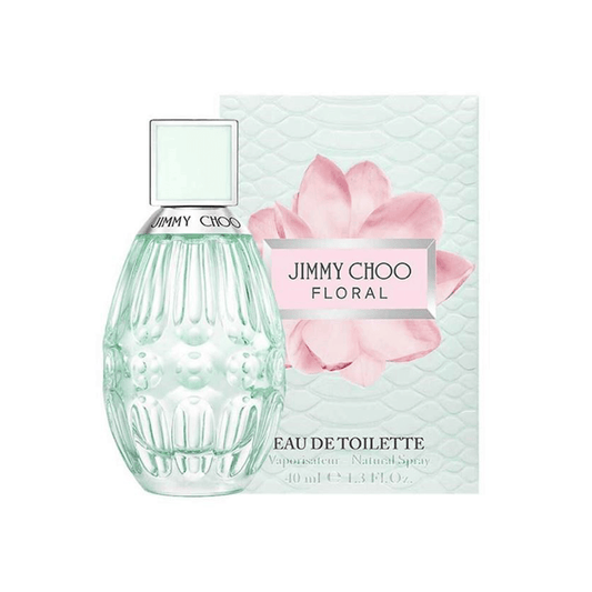 Jimmy Choo Floral Eau de Toilette Women's Perfume Spray (40ml, 60ml, 90ml) - Swanery