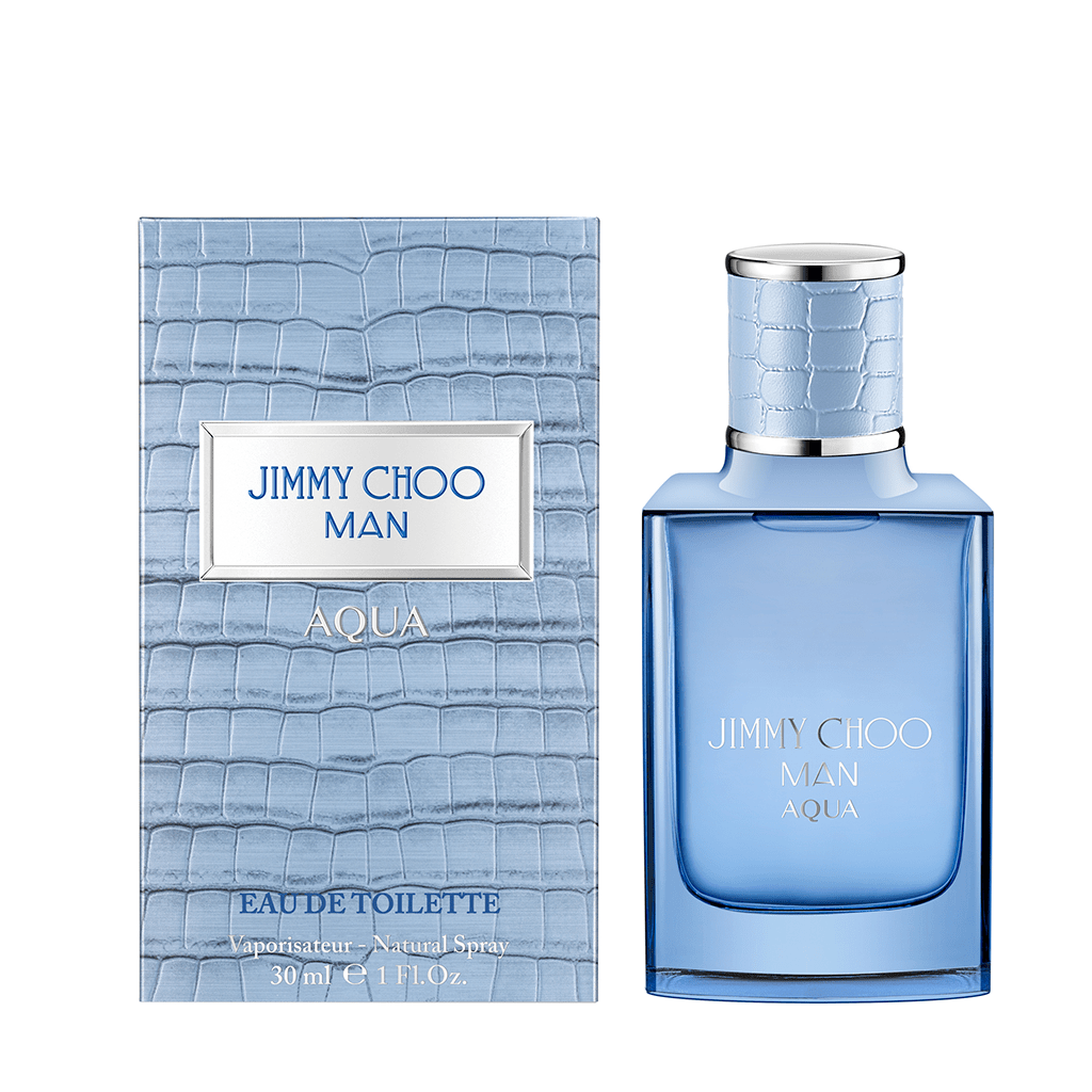 Jimmy Choo Man Aqua Eau de Toilette Men's Aftershave Spray (30ml, 50ml, 100ml) - Swanery