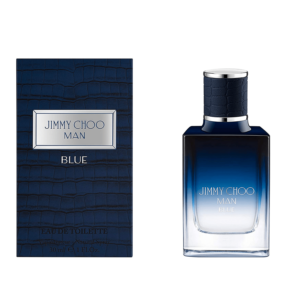Jimmy Choo Man Blue Eau de Toilette Men's Aftershave Spray (30ml, 50ml, 100ml) - Swanery
