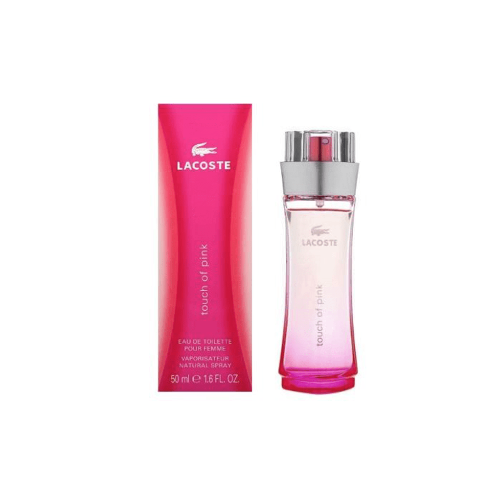 Lacoste Touch of Pink Eau de Toilette Women's Perfume Spray (30ml, 50ml, 90ml) - Swanery