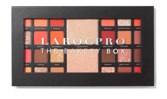 Laroc Pro The Bakery Box Eyeshadow Makeup Palette - Swanery