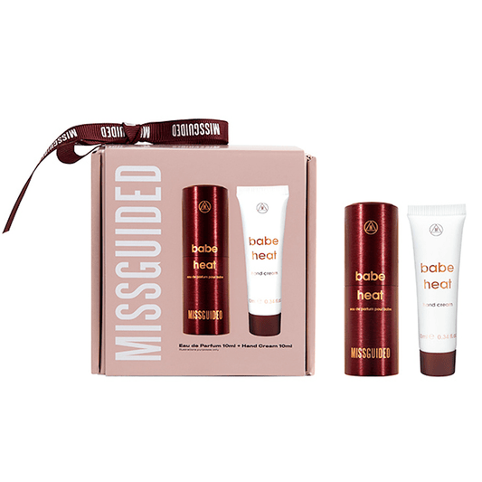 Missguided Babe Heat Eau de Parfum Women's Perfume Spray Gift Set (10ml) with 10ml Hand Cream - Swanery