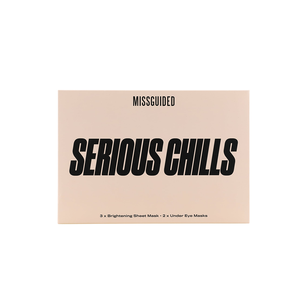 Missguided Serious Chills Face Pamper Gift Set (Sheet Masks x3 + Under Eye Masks x2) - Swanery
