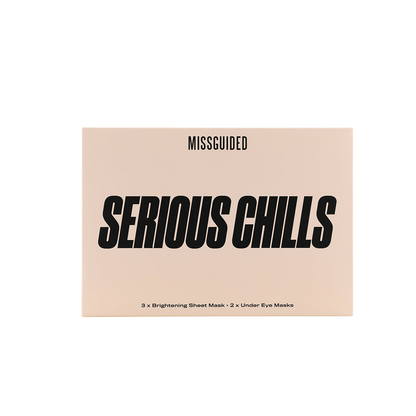 Missguided Serious Chills Face Pamper Gift Set (Sheet Masks x3 + Under Eye Masks x2) - Swanery