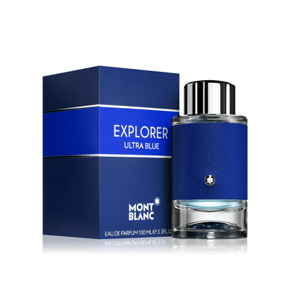 Mont Blanc Explorer Ultra Blue Eau de Parfum Men's Aftershave Spray (30ml, 60ml, 100ml) - Swanery