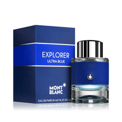 Mont Blanc Explorer Ultra Blue Eau de Parfum Men's Aftershave Spray (30ml, 60ml, 100ml) - Swanery