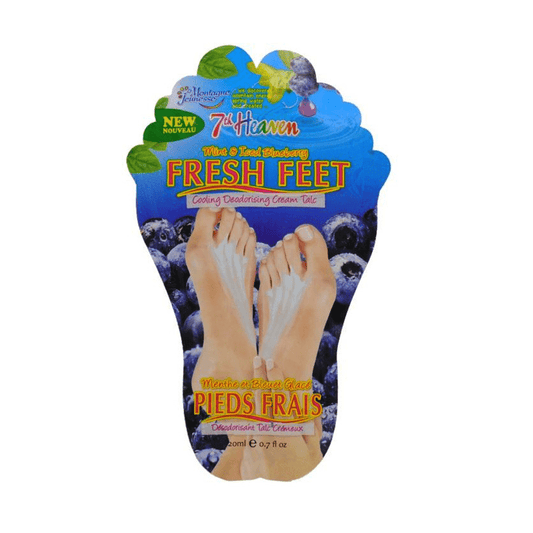 Montagne Jeunesse 7th Heaven Fresh Feet Mint & Iced Blueberry Foot Pack (20ml) - Swanery