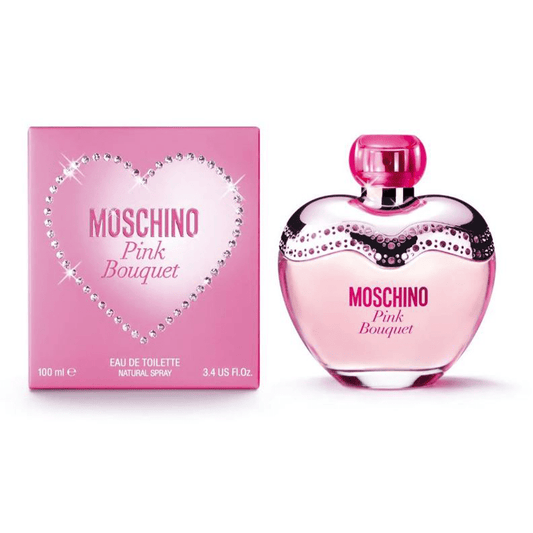 Moschino Pink Bouquet Eau de Toilette Women's Perfume Spray (50ml, 100ml) - Swanery