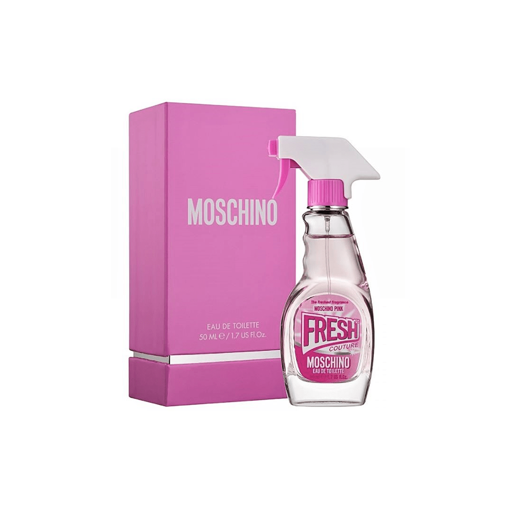 Moschino Pink Fresh Couture Eau de Toilette Women's Perfume Spray (30ml, 50ml, 100ml) - Swanery