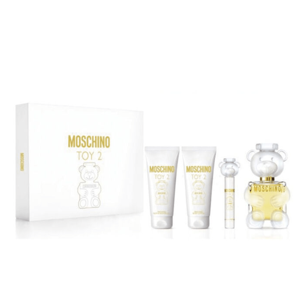 Moschino Toy 2 Eau de Parfum Women's Spray Gift Set (100ml) with Shower Gel, Body Lotion & 10ml EDP - Swanery