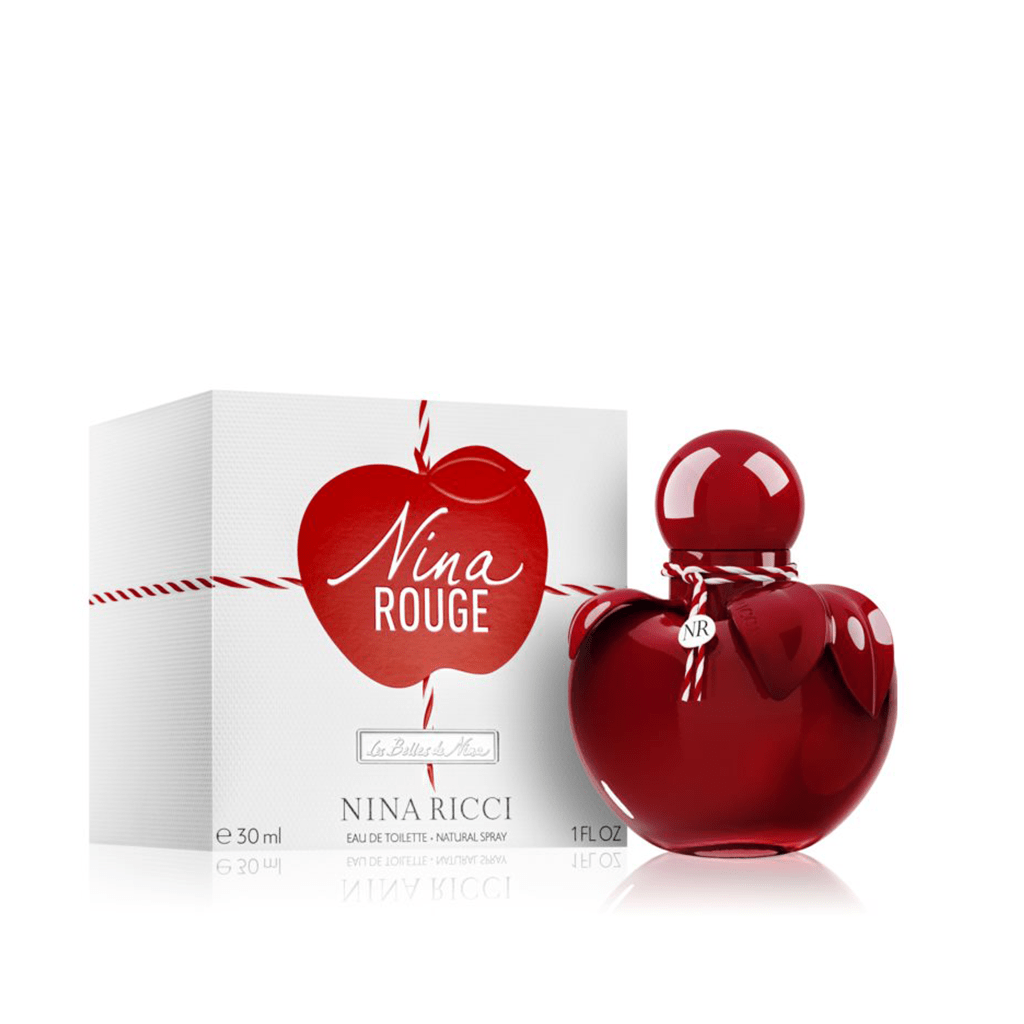 Nina Ricci Nina Rouge Eau de Toilette Women's Perfume Spray (30ml, 50ml, 80ml) - Swanery