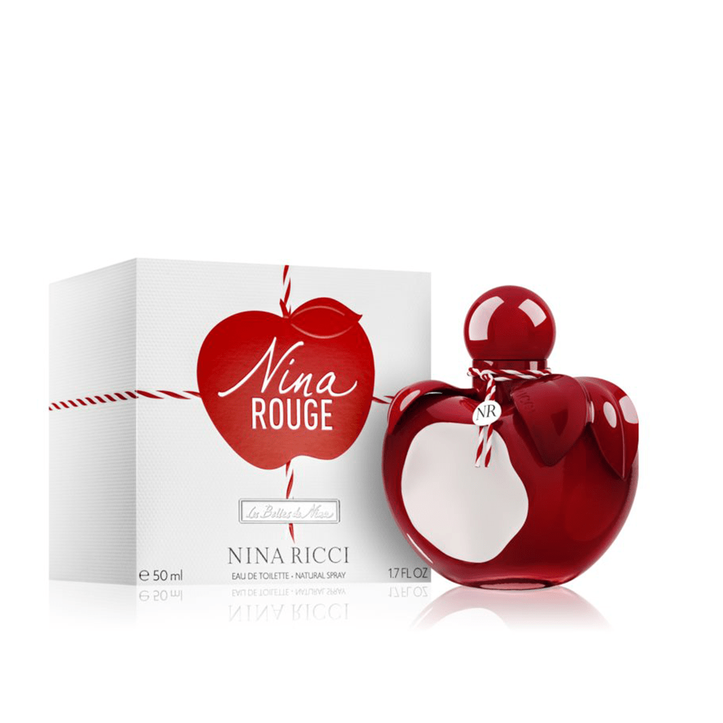 Nina Ricci Nina Rouge Eau de Toilette Women's Perfume Spray (30ml, 50ml, 80ml) - Swanery