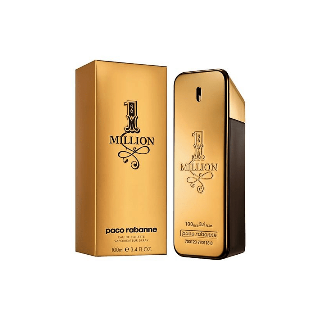 Paco Rabanne 1 Million Eau de Toilette Men's Aftershave Spray (50ml, 100ml) - Swanery