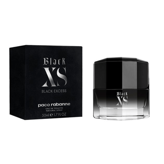 Paco Rabanne Black XS Eau de Toilette Men's Aftershave Spray (50ml, 100ml) - Swanery