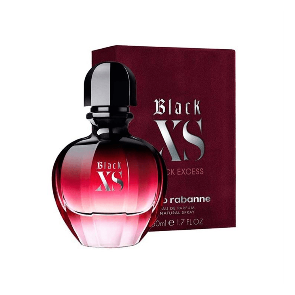 Paco Rabanne Black XS for Her Eau de Parfum Women's Perfume Spray (30ml, 50ml, 80ml) - Swanery