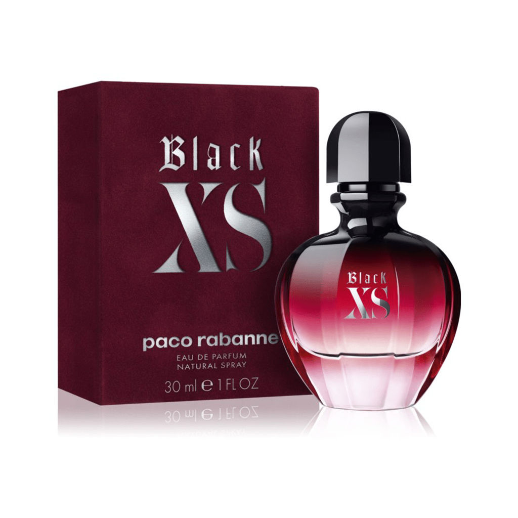 Paco Rabanne Black XS for Her Eau de Parfum Women's Perfume Spray (30ml, 50ml, 80ml) - Swanery