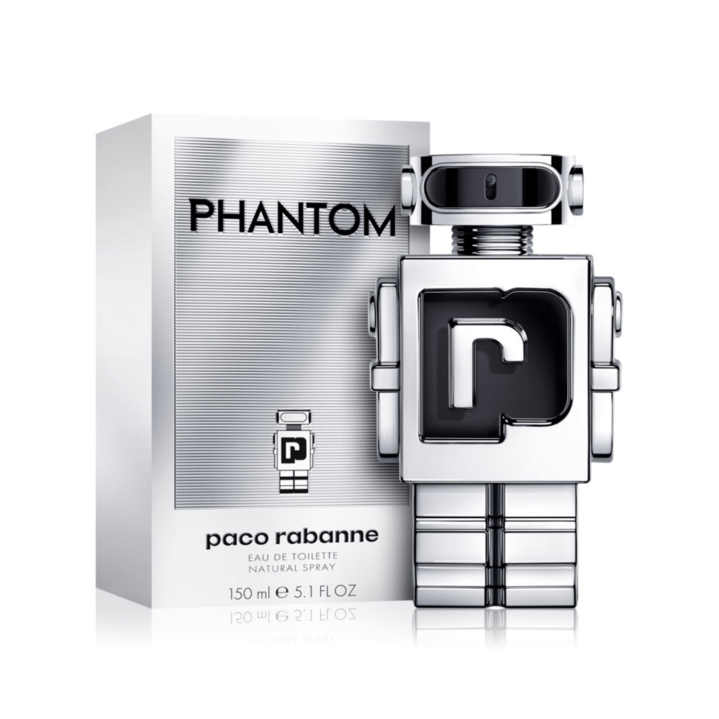 Paco Rabanne Phantom Eau De Toilette Refillable Men's Aftershave Spray (150ml) - Swanery