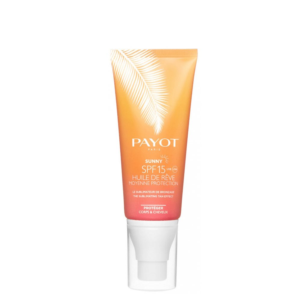 Payot Sunny Huile de Rêve The Sublimating Tan Effect Body & Hair SPF15 (100ml) - Swanery