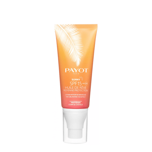 Payot Sunny Huile de Rêve The Sublimating Tan Effect Body & Hair SPF15 (100ml) - Swanery