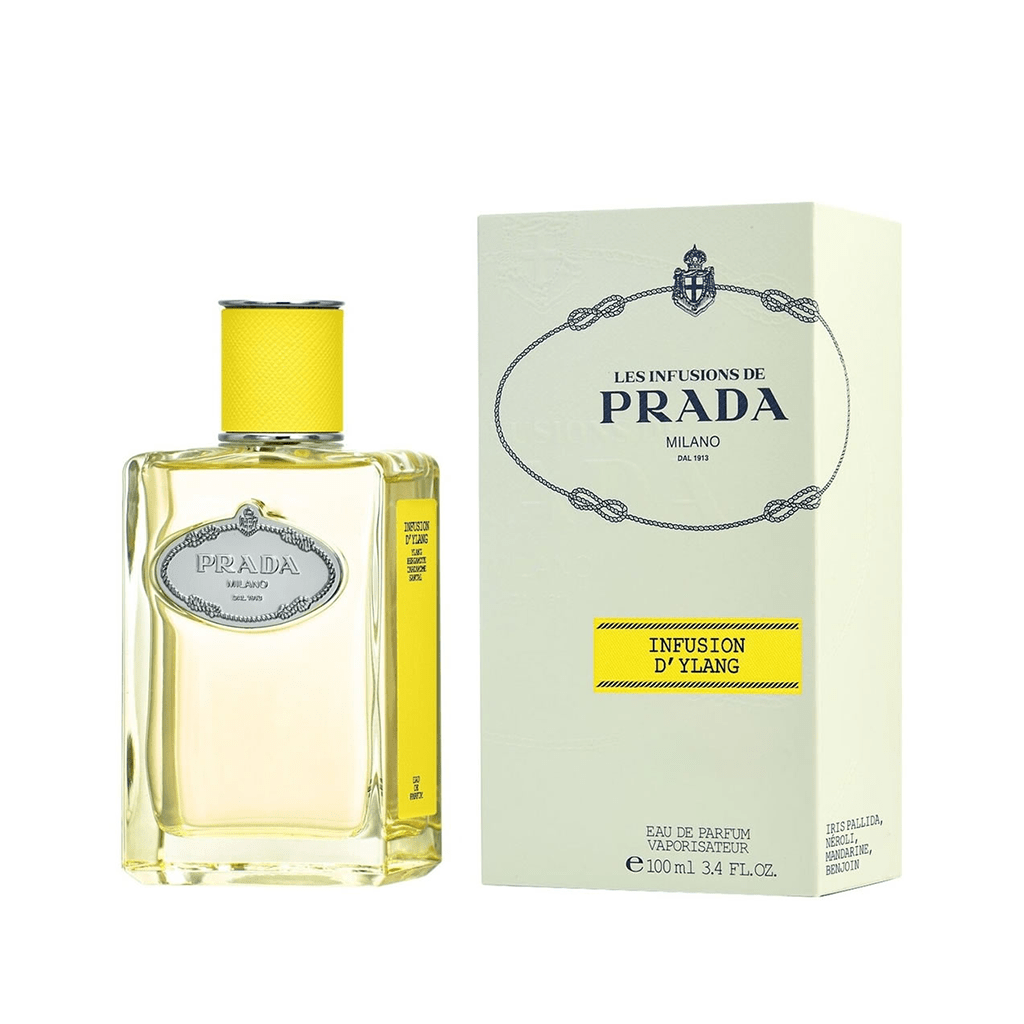 Prada Les Infusion de Prada Infusion D'Ylang Eau de Parfum Women's Perfume Spray (100ml) - Swanery