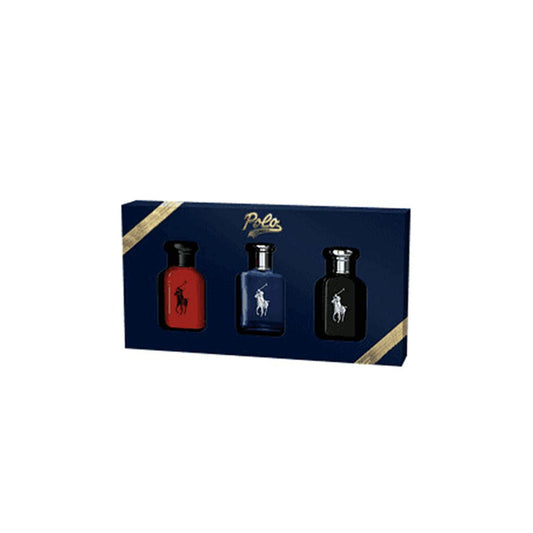 Ralph Lauren World of Polo Collection Men's Gift Set Eau de Toilette - Polo Blue, Polo Black, Polo Red (3x40ml) - Swanery