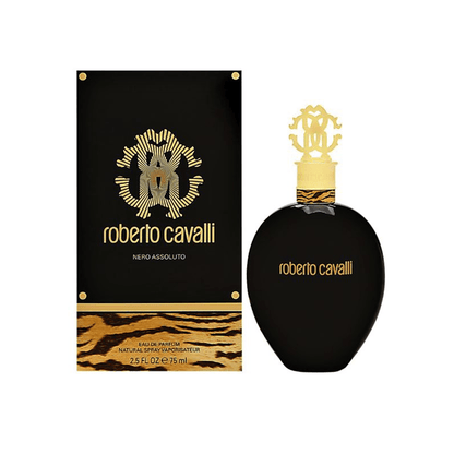 Roberto Cavalli Nero Assoluto Eau de Parfum Women's Perfume Spray (75ml) - Swanery