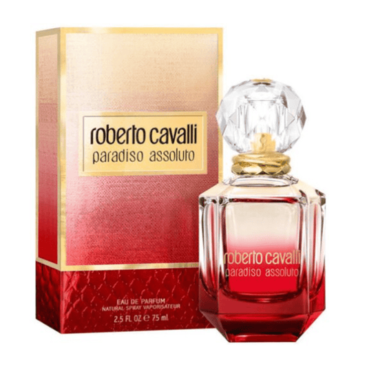 Roberto Cavalli Paradiso Assoluto Eau de Parfum Women's Perfume Spray (75ml) - Swanery