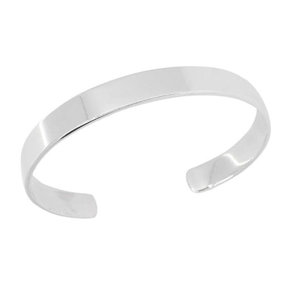 Swanery Men's 925 Sterling Silver Torque Bangle – Handmade Solid Silver Cuff Bracelet For Men