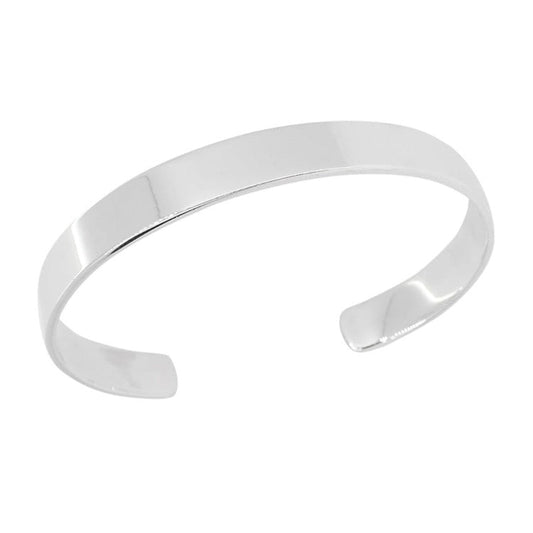 Swanery Men's 925 Sterling Silver Torque Bangle – Handmade Solid Silver Cuff Bracelet For Men