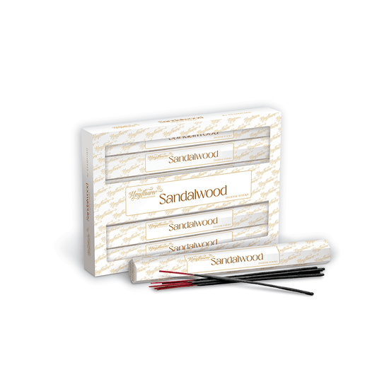 Stamford Mayflower Premium Hex Incense Sticks - Sandalwood (120 Incense Sticks) - Swanery