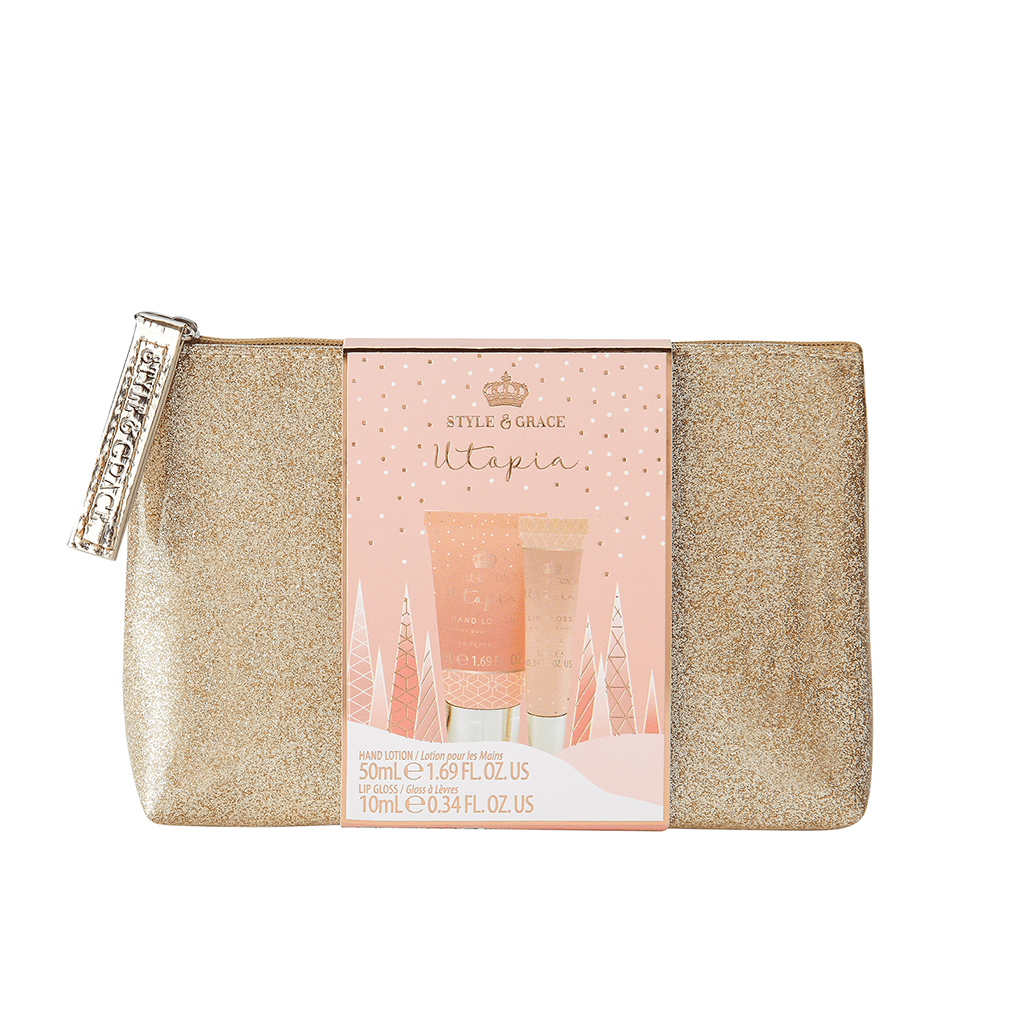 Style & Grace Utopia Glitter Bag Gift Set Eco Packaging - Swanery