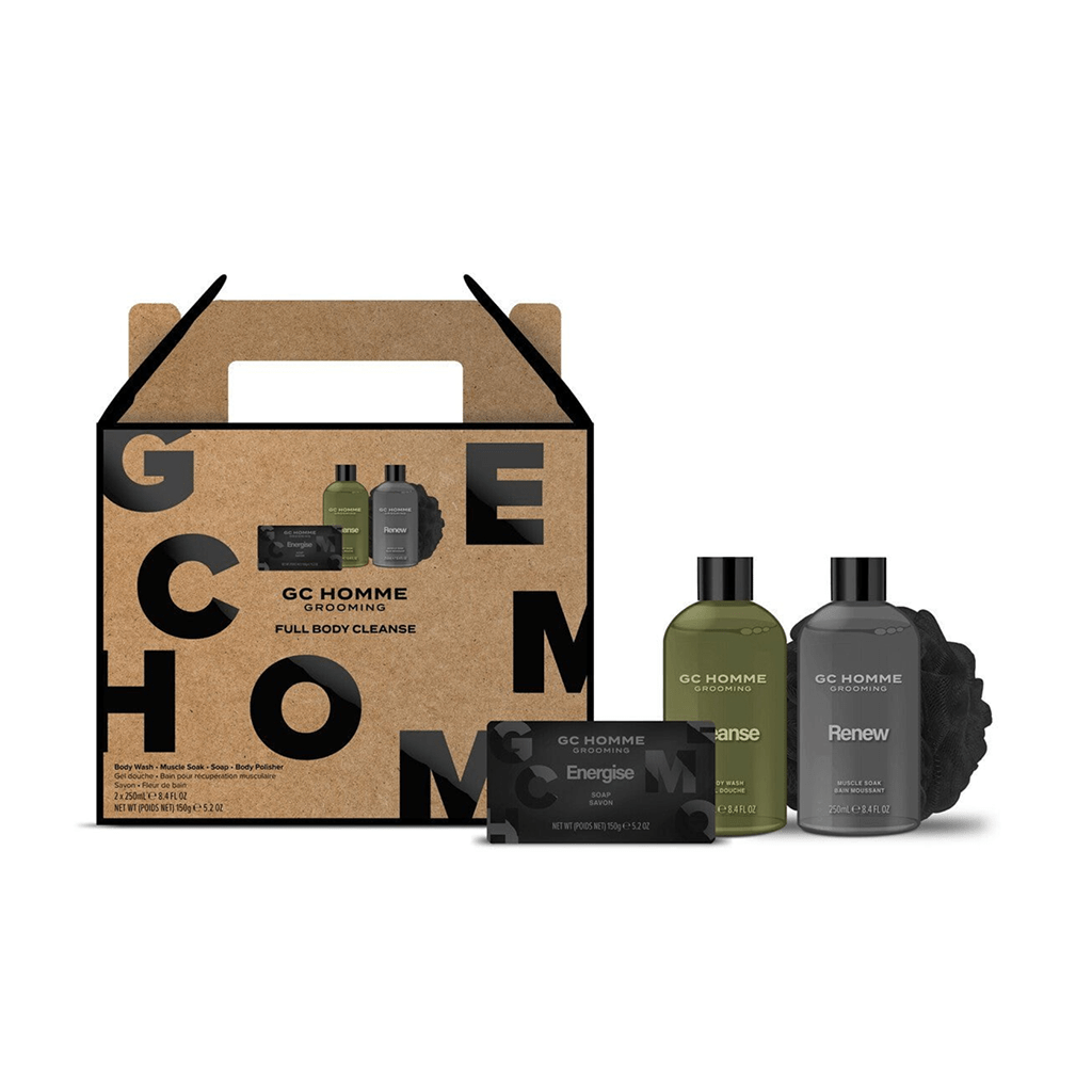 The Luxury Bathing Company Homme Full Body Cleanse Gift Set - Swanery