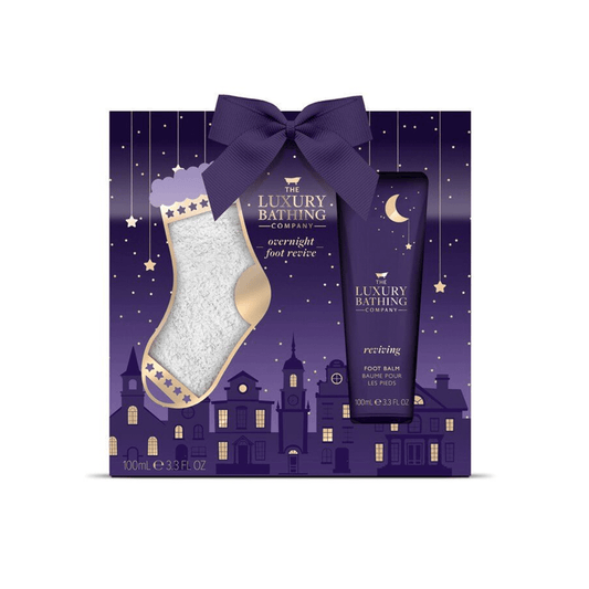 The Luxury Bathing Company Lavender & Bergamot Overnight Foot Revive Gift Set - Swanery